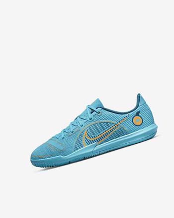 Nike Jr. Mercurial Vapor 14 Academy IC Azules Naranjas | MX 3044